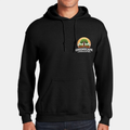 Custom Heavy Blend Hooded Sweatshirt – Add Your Logo (Left Chest & Back) | BeePro Merch