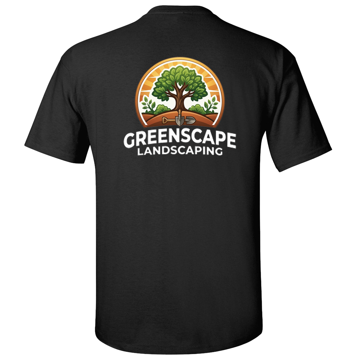 Custom Heavy Cotton Workwear T-Shirt – Add Your Logo (Left Chest & Back) | BeePro Merch