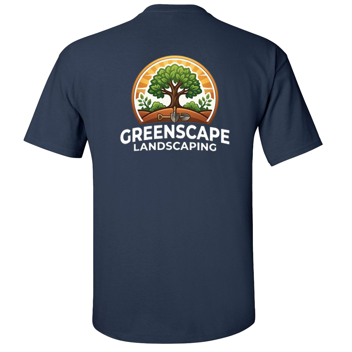 Custom Heavy Cotton Workwear T-Shirt – Add Your Logo (Left Chest & Back) | BeePro Merch