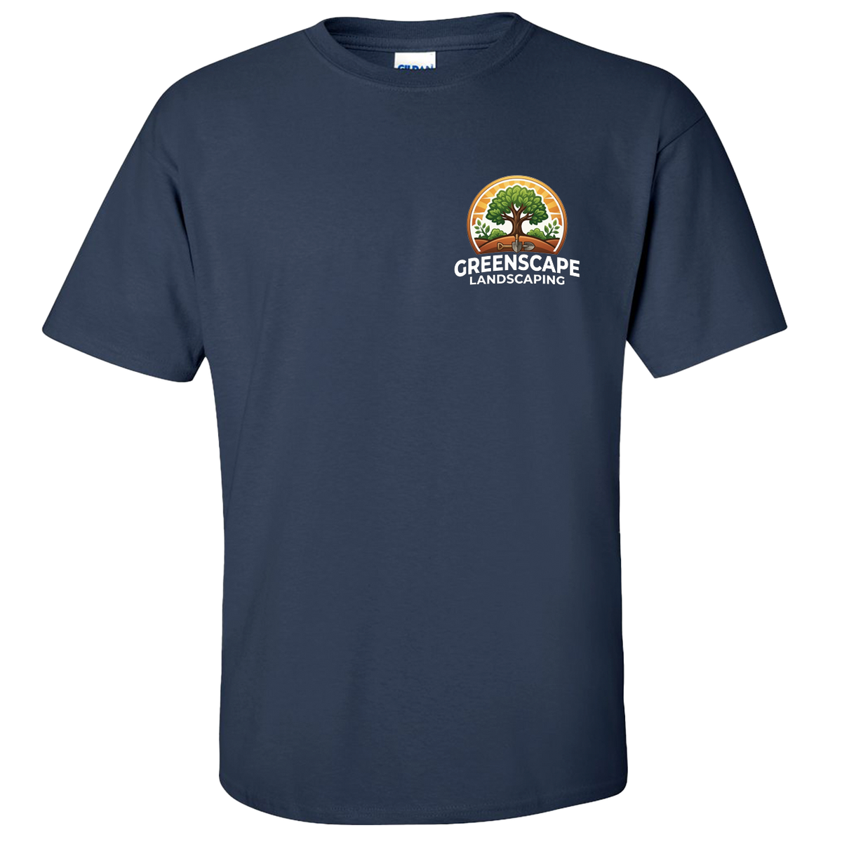 Custom Heavy Cotton Workwear T-Shirt – Add Your Logo (Left Chest & Back) | BeePro Merch