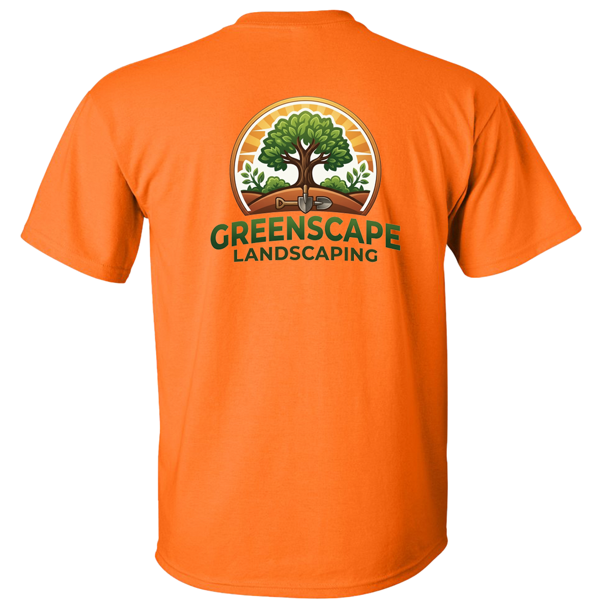 Custom Heavy Cotton Workwear T-Shirt – Add Your Logo (Left Chest & Back) | BeePro Merch