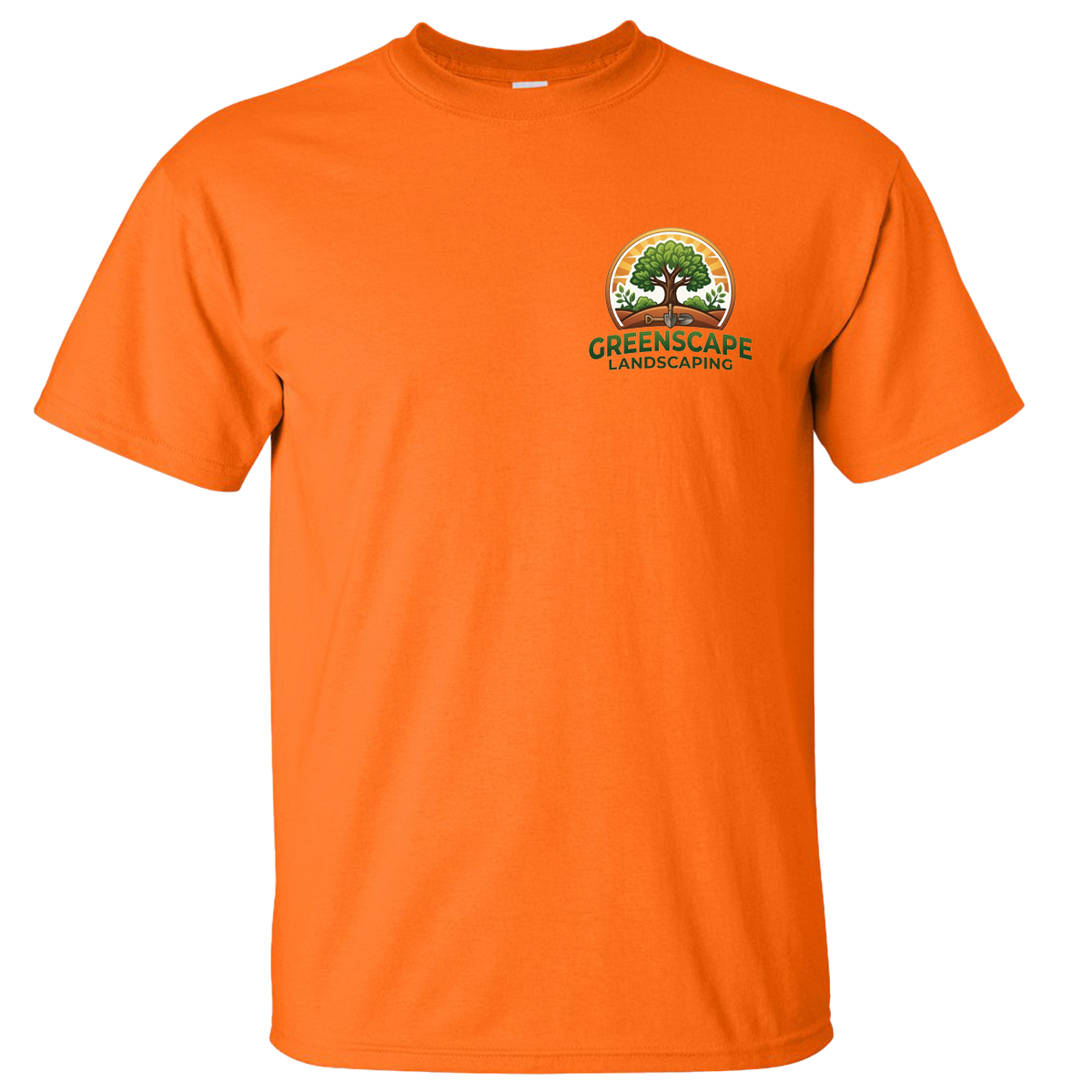 Custom Heavy Cotton Workwear T-Shirt – Add Your Logo (Left Chest & Back) | BeePro Merch