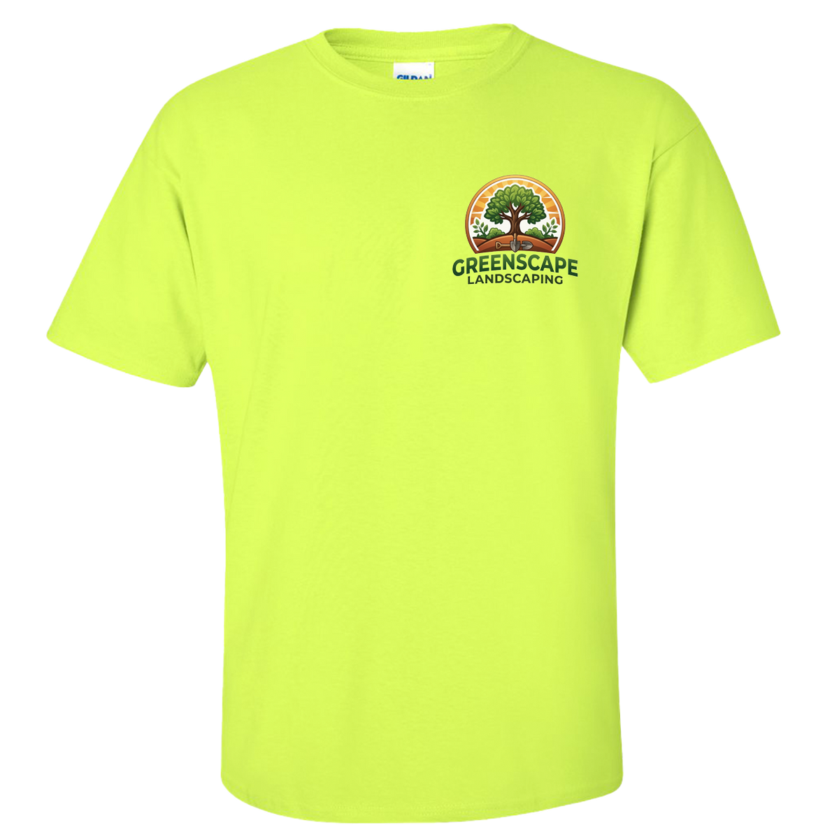 Custom Heavy Cotton Workwear T-Shirt – Add Your Logo (Left Chest & Back) | BeePro Merch