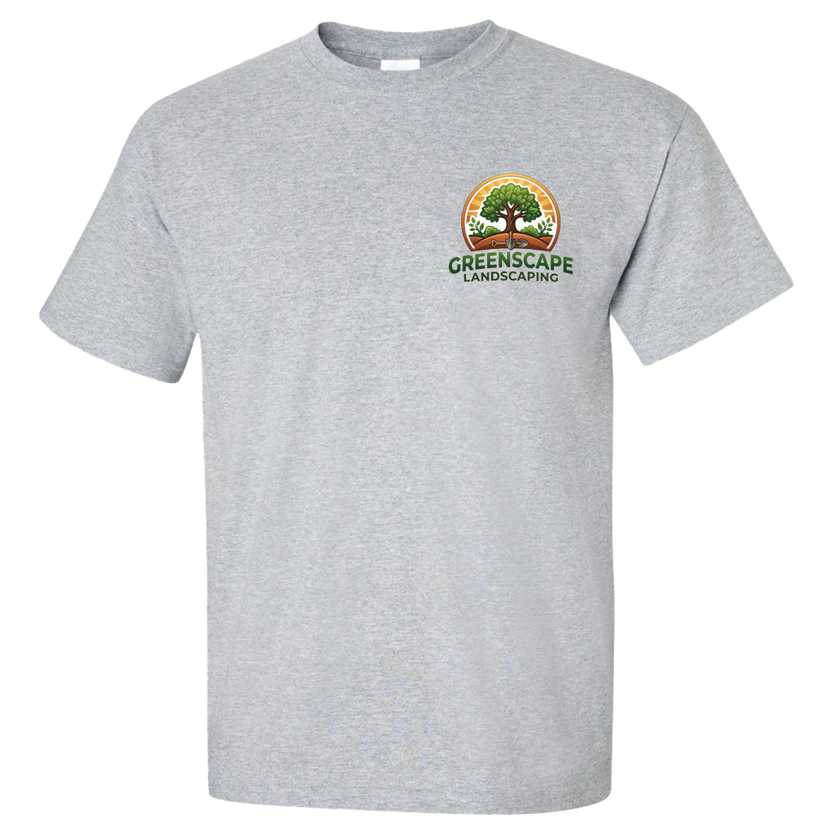 Custom Heavy Cotton Workwear T-Shirt – Add Your Logo (Left Chest & Back) | BeePro Merch